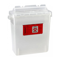 Bemis Sentinel Bemis Healthcare 175 020-Bemis Sentinel Multi-purpose Sharps Container, 1-1/4 gal, 10 x 5-1/4 x 11 (EA/1)